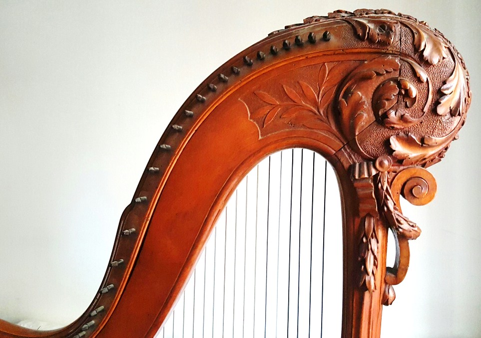 Harpe Ancienne Cousineau,Naderman,Chaillot,Erard,Louvet,Renault et Chatelain